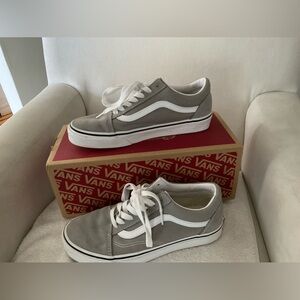Vans shoes grey